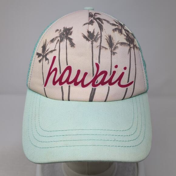 Hawaii Snapback Trucker Hat Multi One Size Adjustable Mesh Back Honolua Wahine - Picture 2 of 9